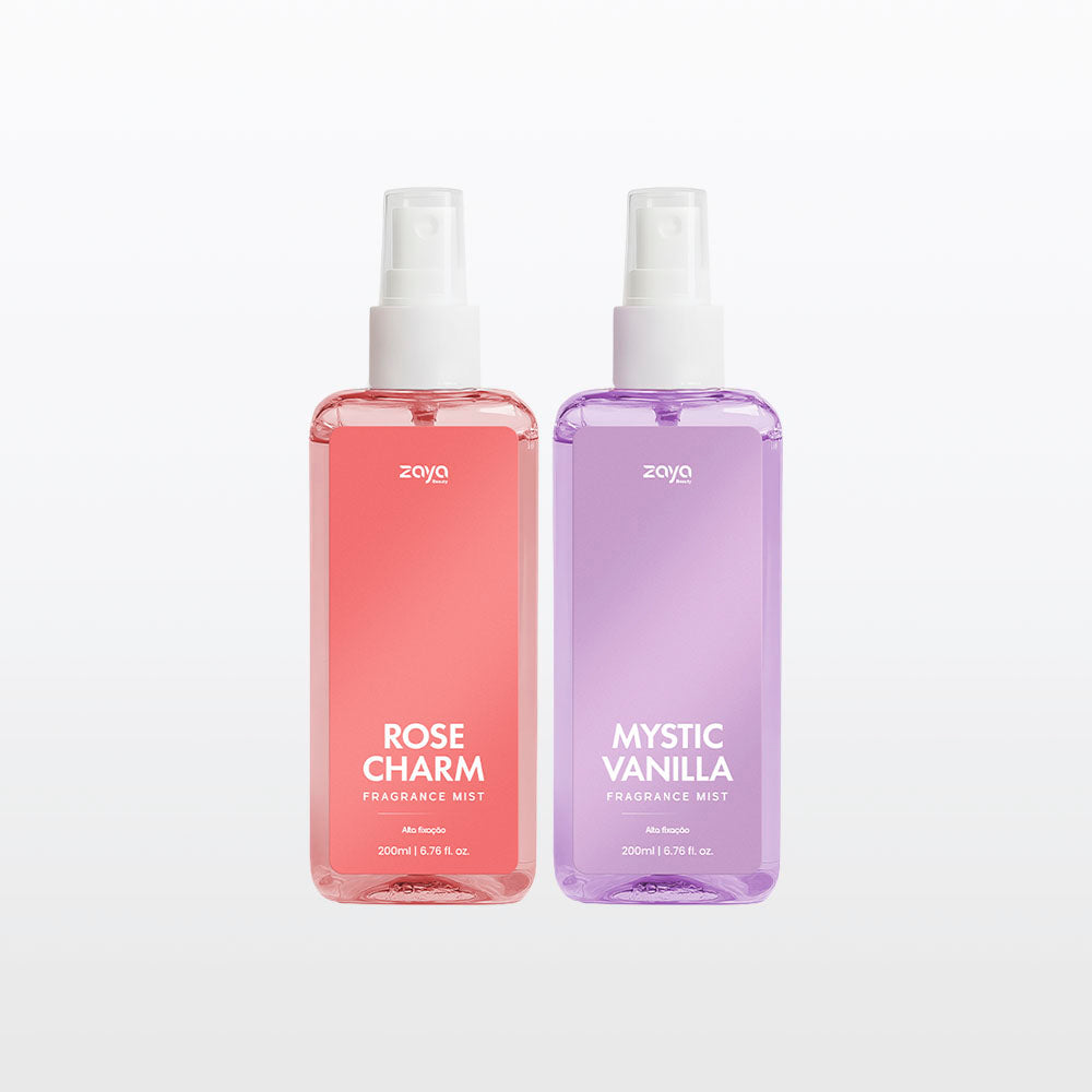Duo sensorial: Rose Charm + Mystic Vanilla - Fragrance Mist/Body Splash