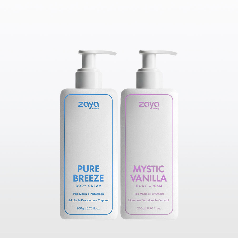Duo Leveza: Pure Breeze + Mystic Vanilla - Body Cream
