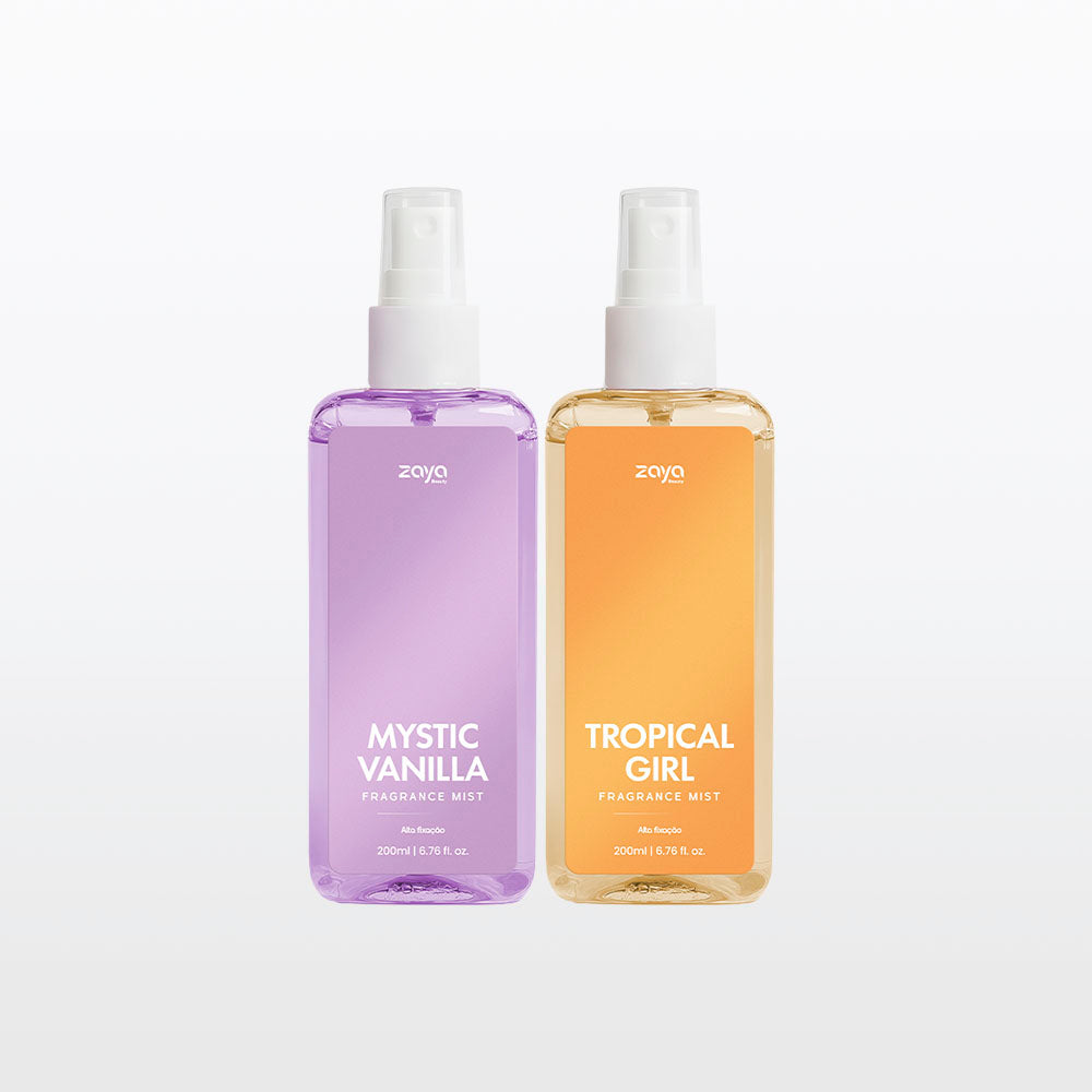 Duo Vanilla Tropical: Mystic Vanilla + Tropical Girl - Fragrance Mist/Body Splash