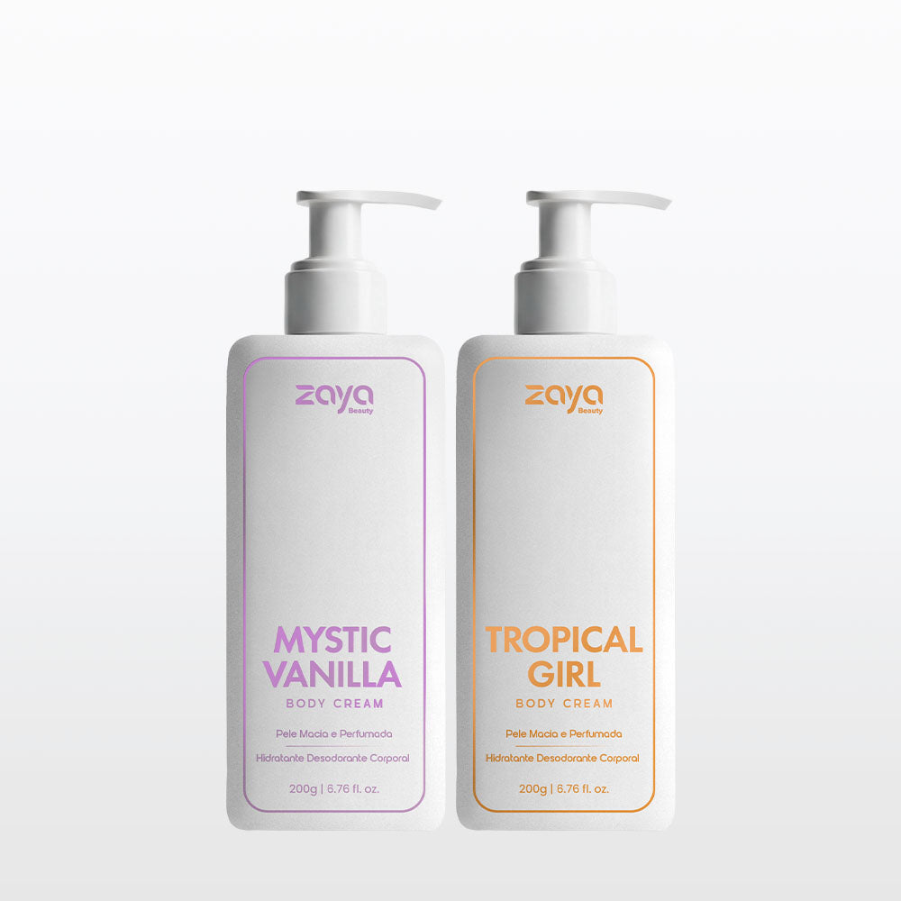Duo Vanilla Tropical: Mystic Vanilla + Tropical Girl - Body Cream