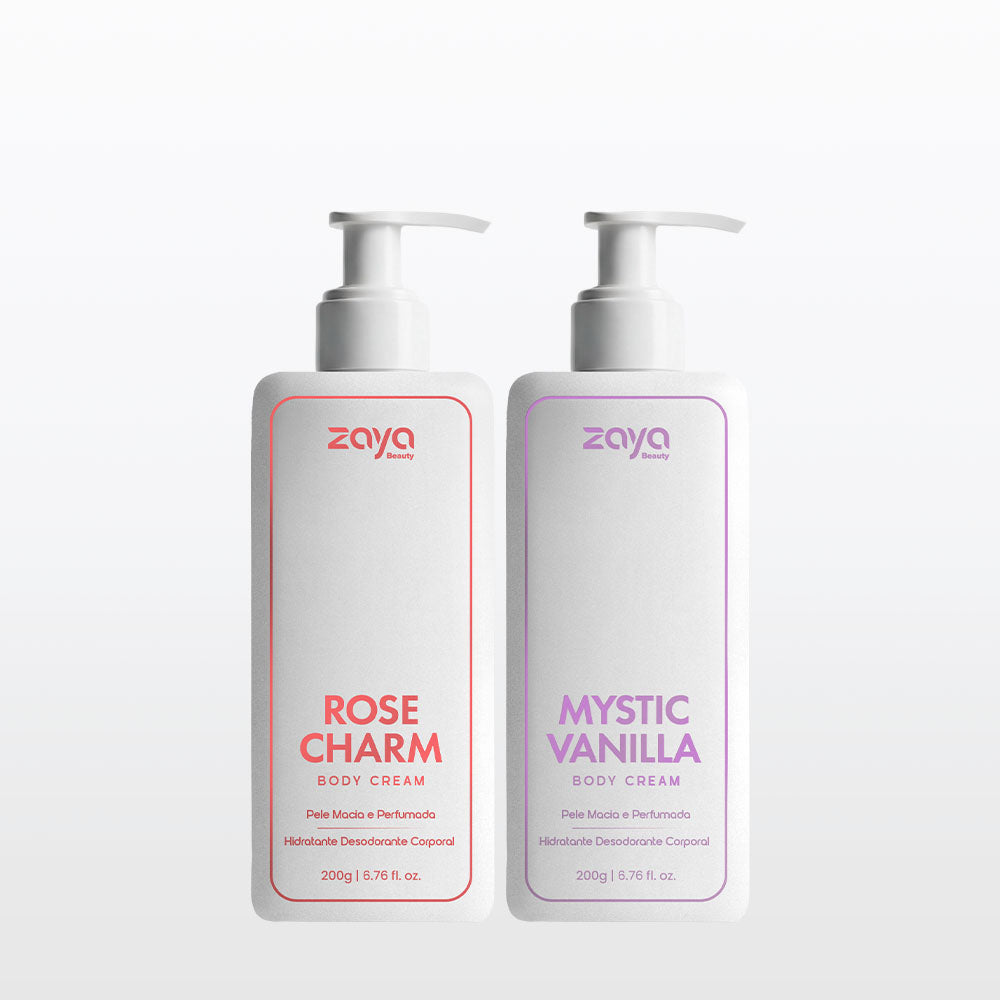 Duo sensorial: Rose Charm + Mystic Vanilla - Body Cream