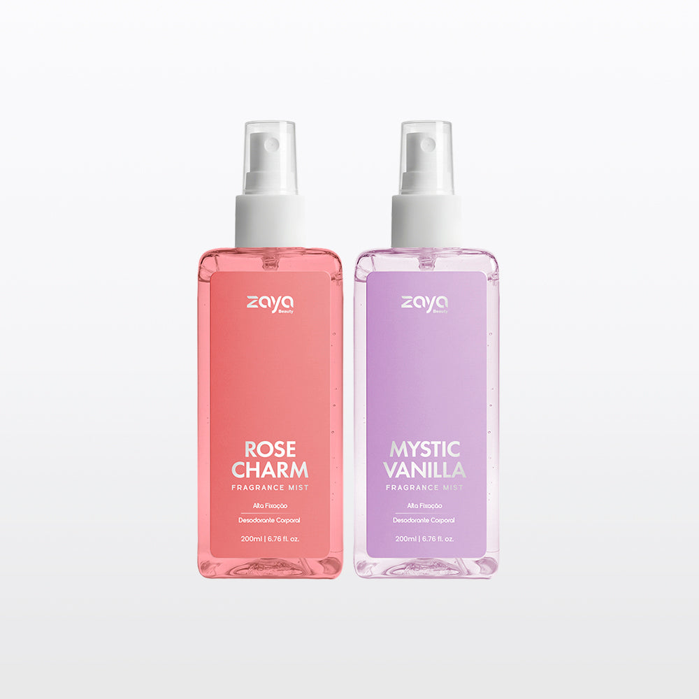 Duo sensorial: Rose Charm + Mystic Vanilla - Fragrance Mist