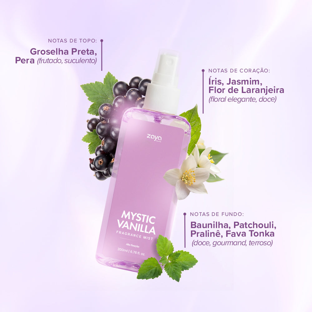 Duo Vanilla Tropical: Mystic Vanilla + Tropical Girl - Fragrance Mist/Body Splash